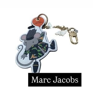 Marc Jacobs Black and Gold Bag charm /Key Holder